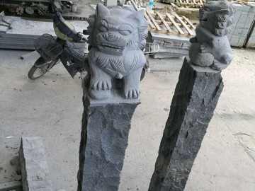 芝麻黑石雕产品