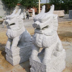 麒麟石雕 石材雕刻神兽