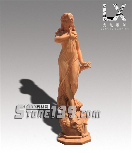 供应定制纯手工雕刻优质西式人物雕像