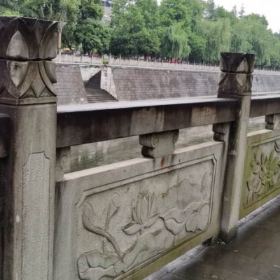 城市河道栏杆护栏 雕花